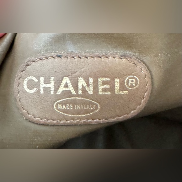 ❌❌sold❌❌Chanel Coco Mark Coated Tote with pouch in chocolate - Picture 14 of 14